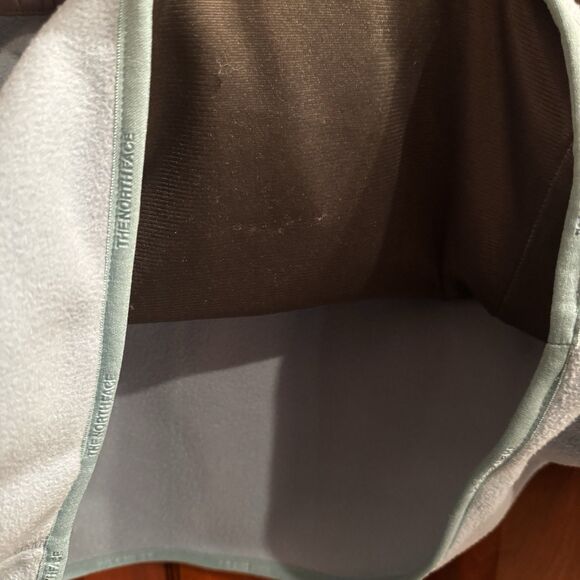 NWT The North Face Women's Glacier Heavyweight 1/2 Zip Fleece Blue Gray Size L - Picture 15 of 16